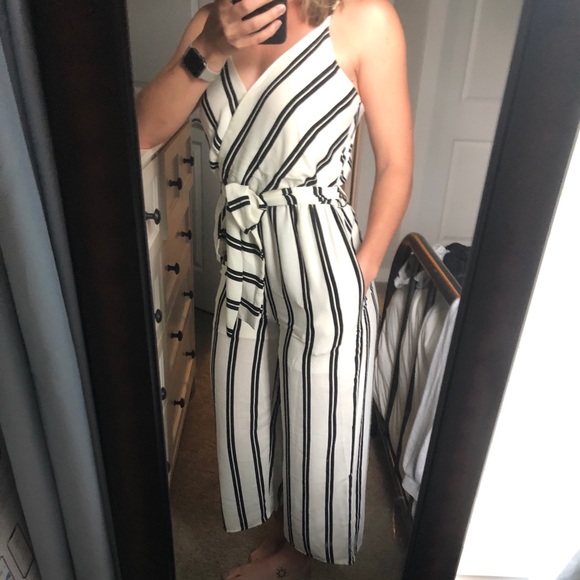 Striped Cropped Jumper - Picture 2 of 3